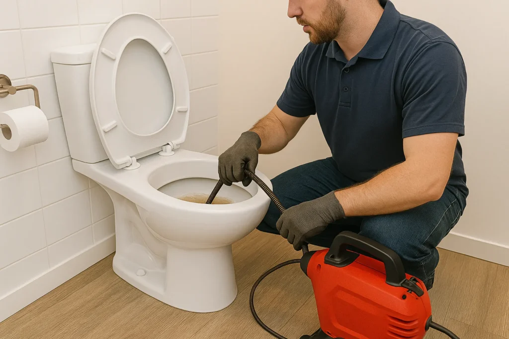 ontstoppen toilet hoofddorp